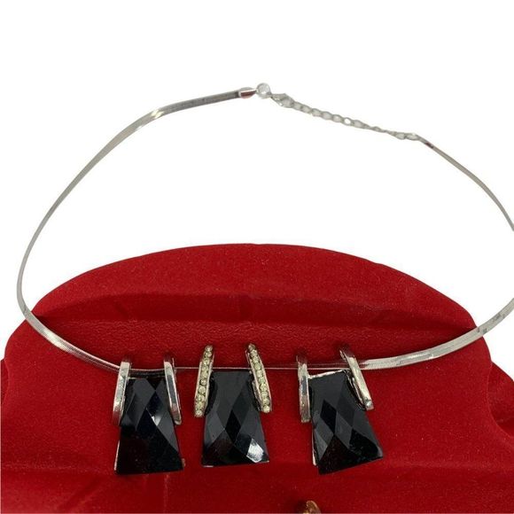 Lot of 5 Estate Bold Statement Earrings 1.5-3" Fashion Lightweight Necklace - Picture 4 of 10